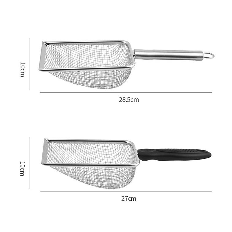 Инструменты для чистки домашних животных Лопата из нержавеющей стали для фекалий Сетка для кошачьего туалета Лопата для рептилий Лопата для ящериц Сетка для фекалий Ложка