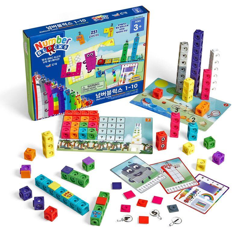 Numberblocks 1 - 10 Figures & Cubes Set