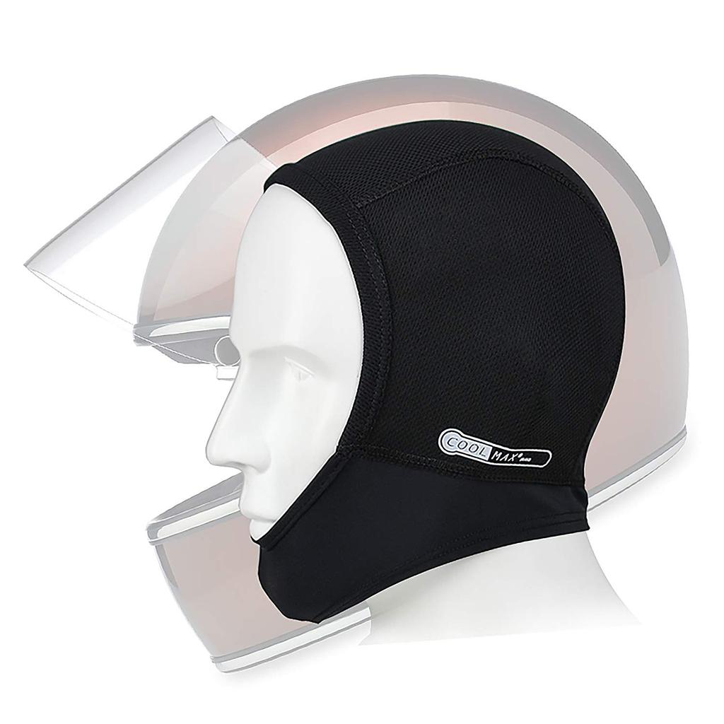 Внутренний подшлемник SoeKewo для мотоцикла, Дышащий, Влагоотводящий, Быстросохнущий, Охлаждающий эффект, Мотоциклетный внутренний подшлемник (XL)