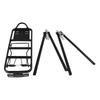 Rear Bike Rack Cargo Rack 154lb Load Aluminium Alloy Touring Carrier for V Brake Disc Brake MTB