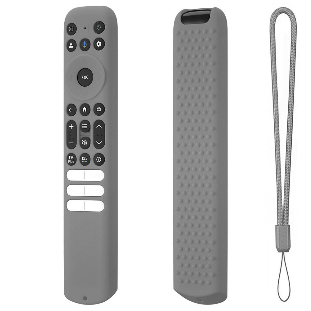 Silicone Cover Anti Slip Protective Case Shockproof Television Remote Cover for TCL RC813 FMB1/RC902V FMR1/RC923 Voice Remote