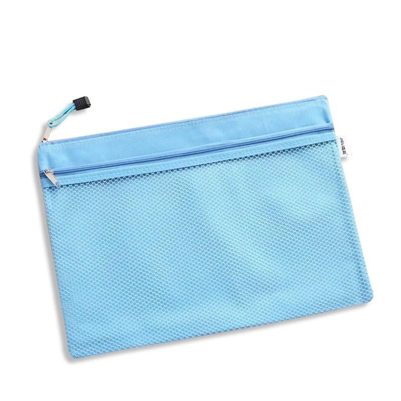 Новое поступление 1 шт. водонепроницаемый 2 слоя холста молния А4 папка для документов органайзер для хранения защитная сумка канцелярские принадлежности