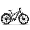 Shengmilo S600 2000W Electric Mountain Bike, 48V 17.5Ah Samsung Battery, Hydraulic Brakes, 26" Fat Tyres, Shimano 7-Speed - Men's E-Bike