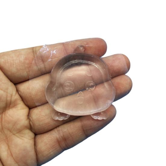 Self-adhesive Wear-resistant Anti-collision Pad Practical Cartoon Silicone Door Handle Bumper Protective Plug KTY