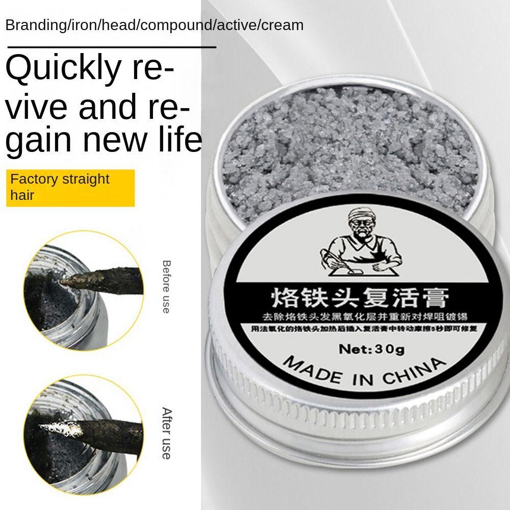 6/16/30g Soldering Tip Revival Cream Lead Free Resurrection Cleaning Paste Soldering Cleaning