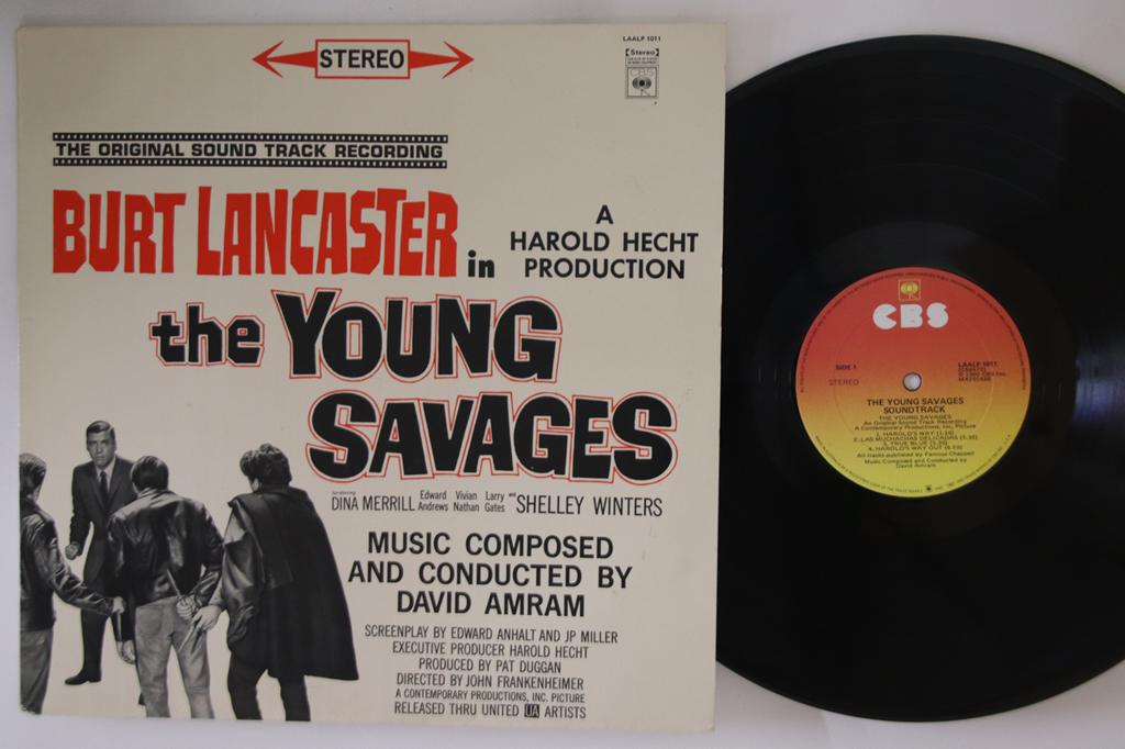 LP Record OST, DAVID AMRAM - Young Savages LAALP1011 CBS 1981 Australia Soundtracks & Musicals Used