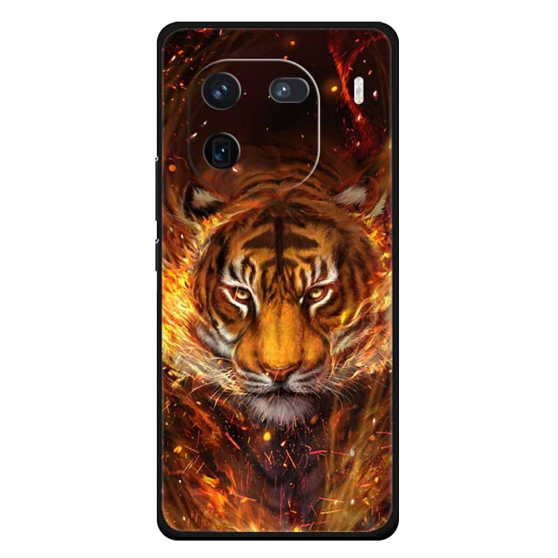 For Vivo Iqoo 12 Case Soft Silicone Cat Owl Fashion Back Covers for Vivo iQOO 12 Pro Cases Marble Shockproof Phone Shells Iqoo12