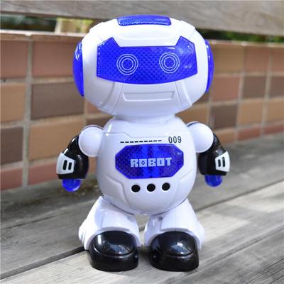 Электрическая игрушка-танцующий робот с музыкой и огнями для детей