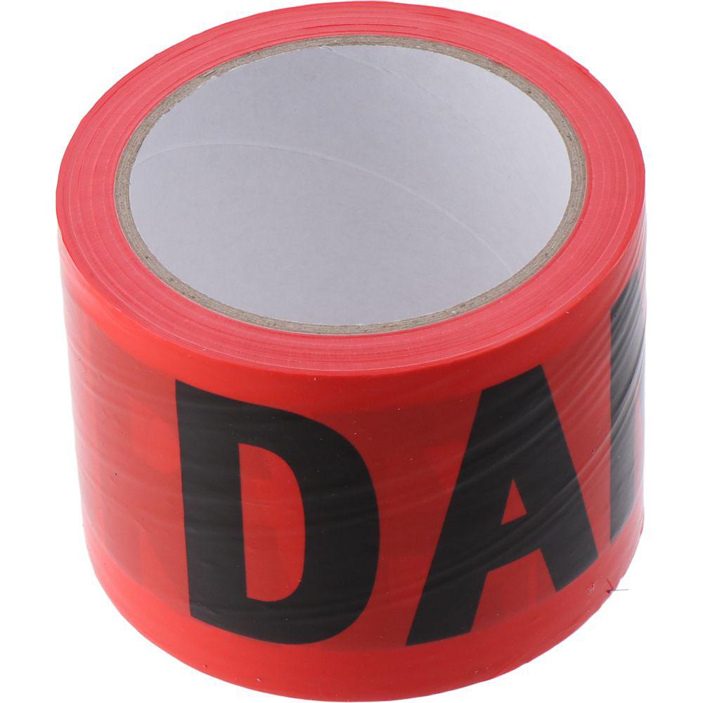 Non-Adhesive Caution Barrier Tape 7.5cm*100M Safety Warning Tape Danger Construction