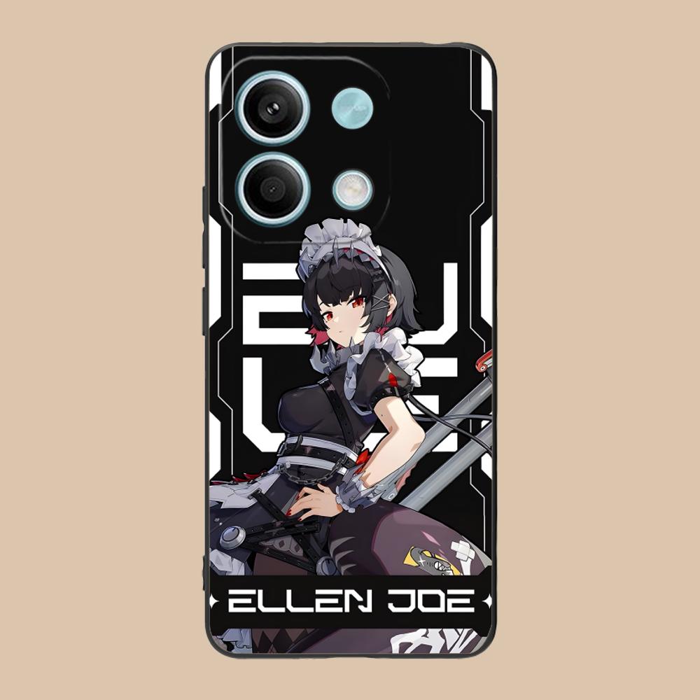 Чехол для телефона Zenless Zone Zero Ellen Joe для Xiaomi 15 14 13 12 Mi 11 T Ultra Lite Pro S X 5G Цветная печать Защитный Красивый
