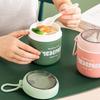 510ML Stainless Steel Vaccum Cup Soup Lunch Box Storage Warmer With Spoon Food Thermal Jar Insulated Soup Thermos Containers