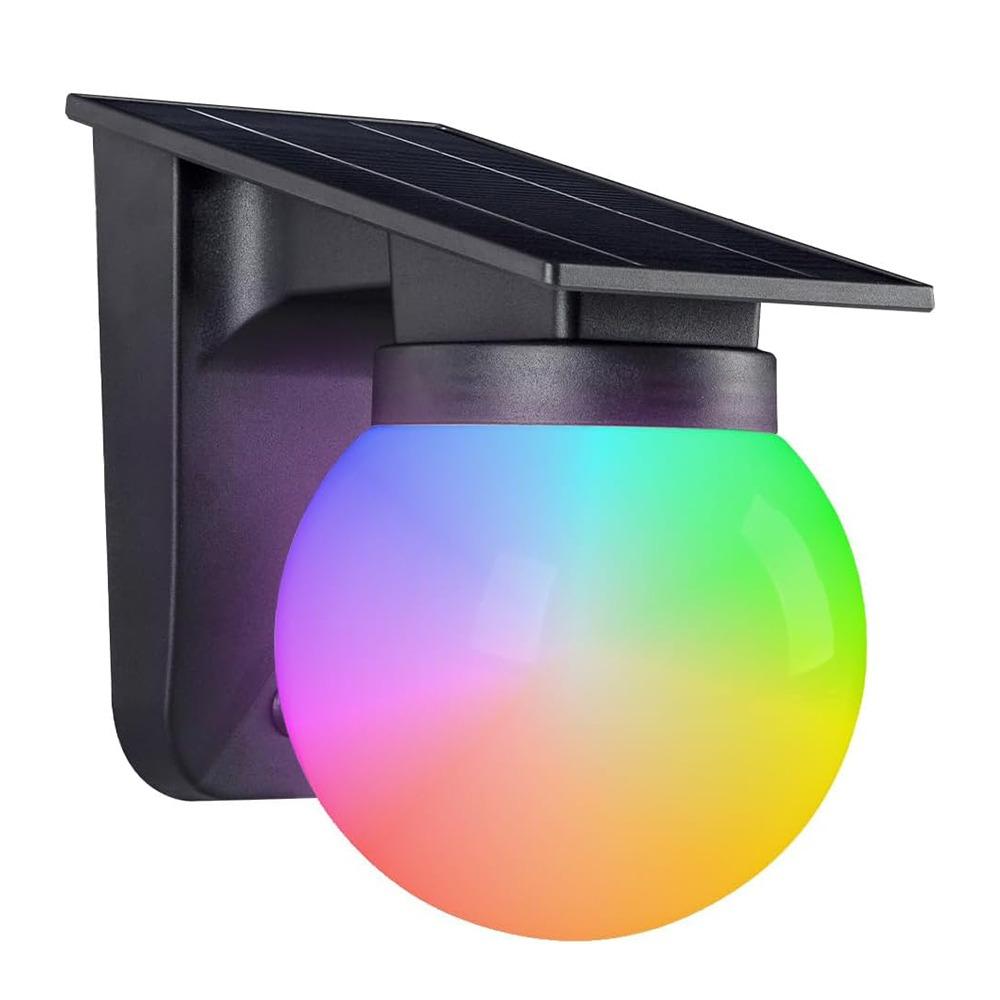 IP65 Waterproof Solar Wall Light Wall Mounted Solar Induction Lamp Solar Fence Lights  Wall Decor