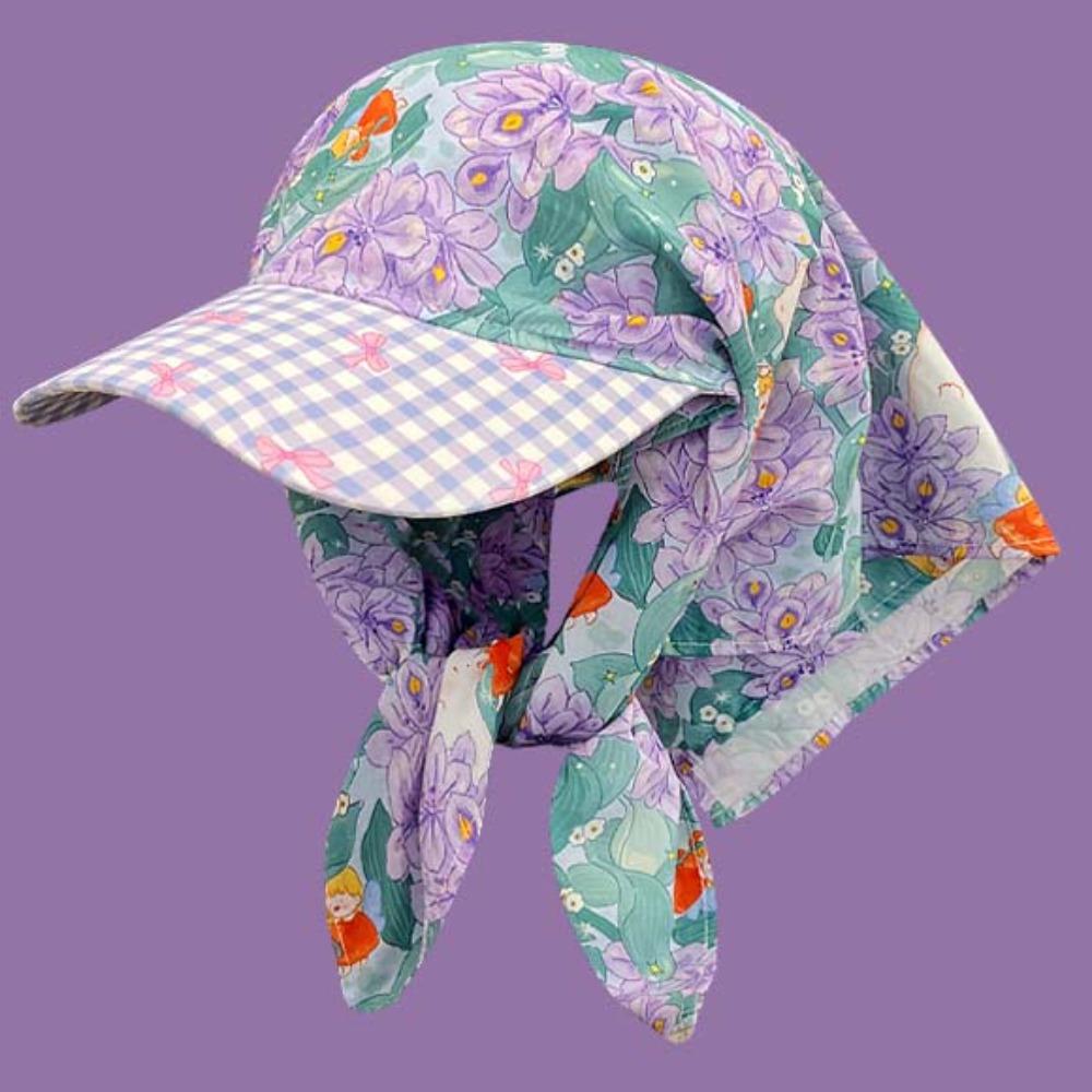 Клетчатый платок для головы, бейсбольная кепка, цветочный треугольный платок для головы, велосипедная бандана с ремешками, кепка-бандана, весна