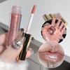 Moisturizing Lip Plump Sparkling Lip Gloss Water-glossy Mirror Lip Glaze Lip Makeup Cosmetics
