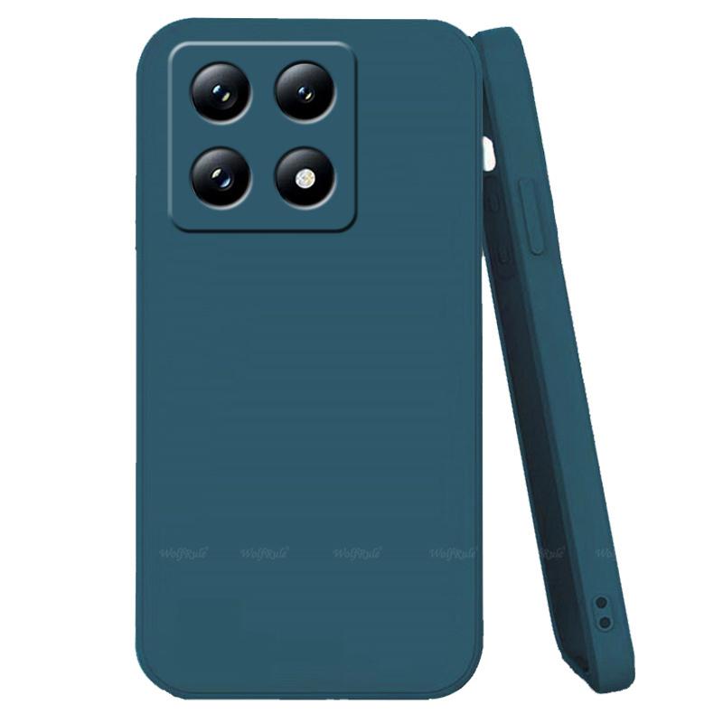 Для Xiaomi 14T чехол Xiaomi Mi 14T 14 T Pro Capas бампер ударопрочный TPU мягкий жидкий силиконовый Fundas Xiaomi 14T Pro