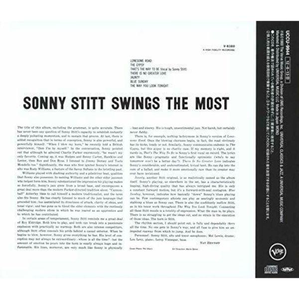 SONNY STITT SONNY STITT SWINGS THE MOST JAPAN CD Limited Edition NEW