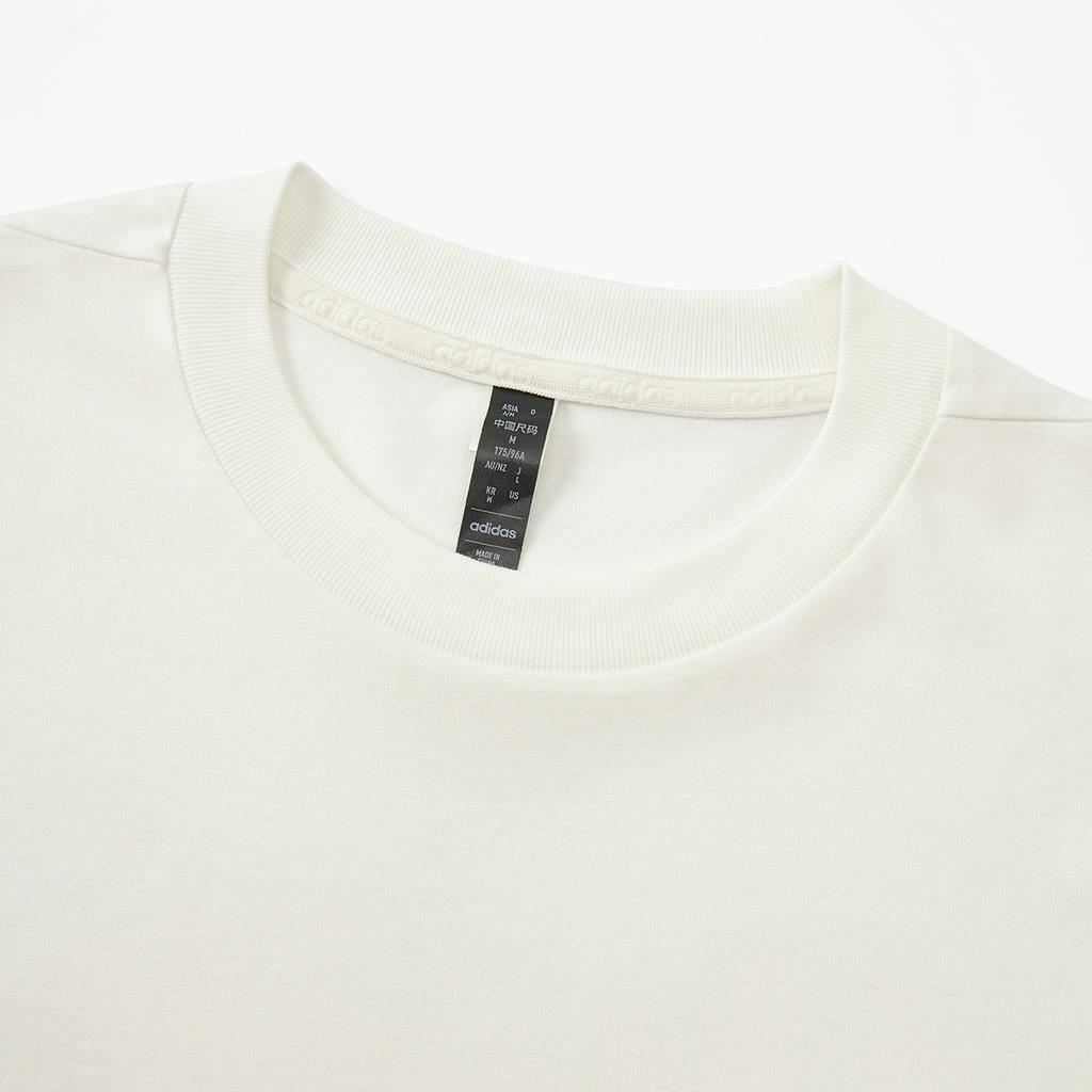 Adidas Буква Круглый вырез Пуловер Футболка с длинным рукавом Унисекс Топы JL9659