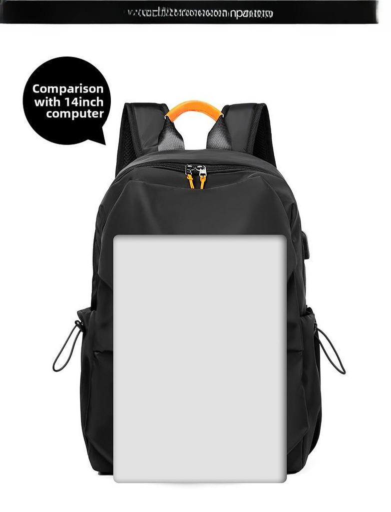 High-End Lightweight Waterproof Backpack - Fashionable for Men and Women, Perfect for Leisure, Travel, School, and Laptop Use