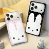 Кристальный чехол с кроликом Миффи для iPhone 15/16/17 ProMax, противоударный
