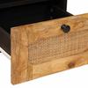 TV Cabinet with Shelf Brown 70 x 33 x 46 cm Solid Mango Wood