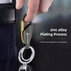cwznhv1 Zinc Alloy Key Chain Car Personalized Keychain For Mitsubishi ASX Pajero Ralliart Outlander Jinxuan Lancer Galant Attrage Mirage