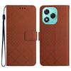 For Honor 400 Lite Case Wallet Imprint PU Leather Flip Folio Phone Cover