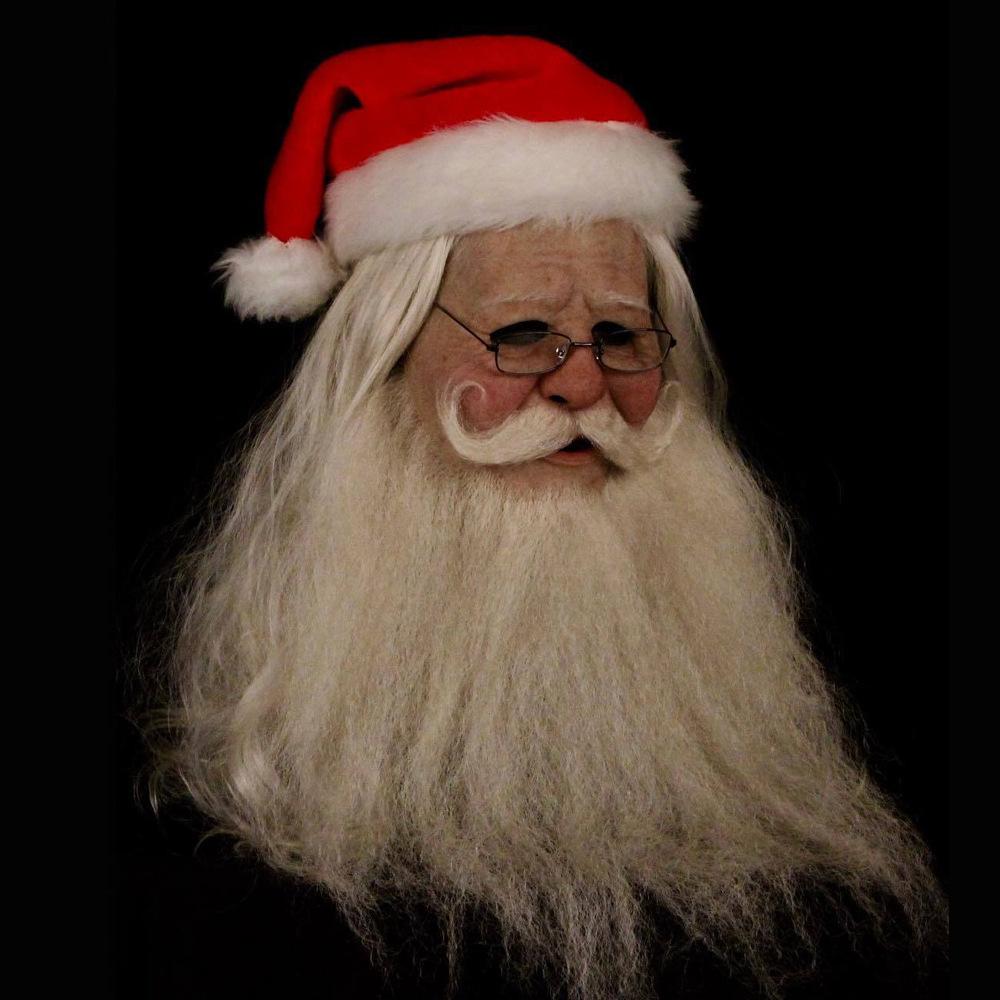 Old Man William Headgear, Old Lady Headgear, Wig, Elderly Mask, Halloween Imitation Human Latex Mask