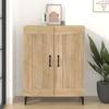 812144 vidaXL Buffet Sonoma Oak 69.5x34x90 Cm Engineered Wood