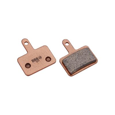 Колодки дискового тормоза BBB Disc Stop, совместимые с SHIMANO, металлические колодки BBS-52S