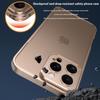 For iPhone 16 Pro Max Bumper Case Heat Dissipation Aluminium Alloy Phone Shell with Buckle/Camera Lid