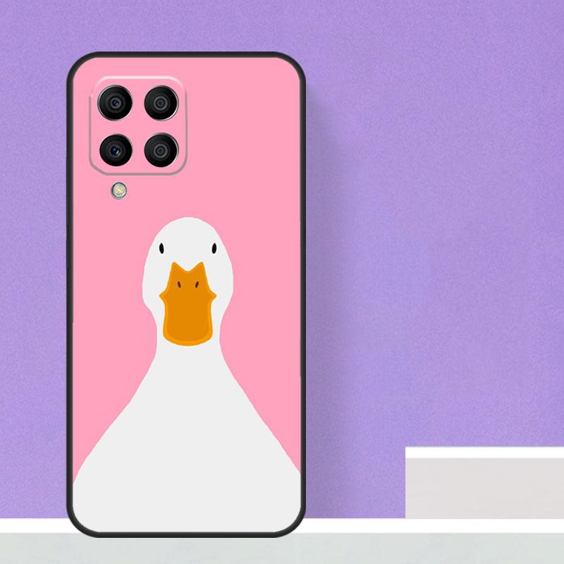 Cartoon Funny Goose Case For Samsung Galaxy M14 M34 M54 M31 M11 M13 M53 M51 M12 M32 M52 M16 M36 M56 M15 M35 M55