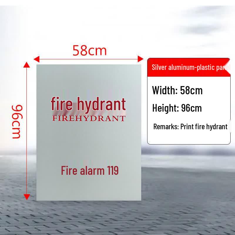 Acrylic & Aluminum-Plastic Fire Hydrant/Extinguisher Box Door Panels