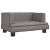 VidaXL Children's Sofa Grey 60x40x30 Cm Faux Leather, Mini Sofa, Mini Sofa Chair, Mini Sofa for Children, Sofa of 3196327