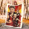 Cobra Kai Flannel Blanket Soft Warm All-Season Throw, Design for Camping, Car Travel, Hiking Sofa, Bed, Office Perfect Gift for Parties
