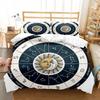Sun And Moon Bedding Set King/Queen Size Twelve Constellations Zodiac Comforter Cover Adults Astrology Polyester Duvet Cover