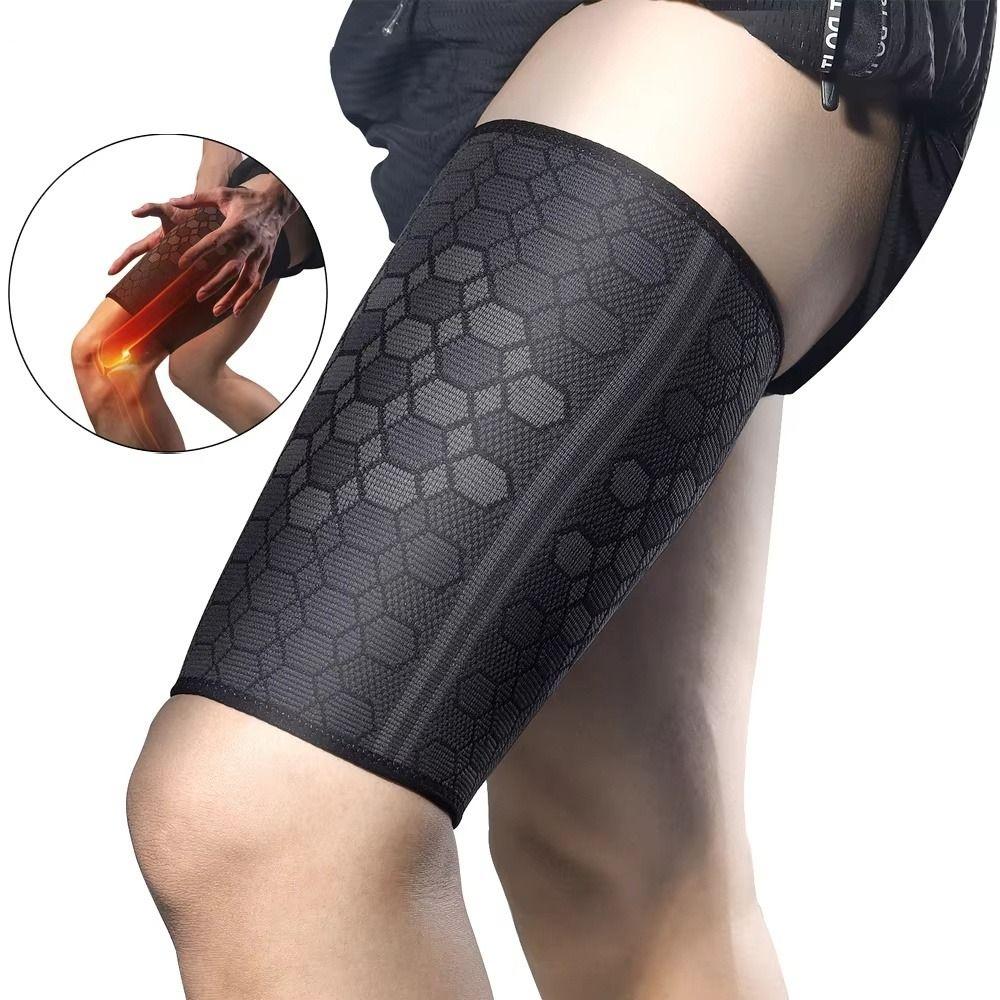 Hamstring Support Sports Thigh Protector Exercise Recovery Thigh Leg Brace  Running Football