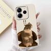 Чехол для телефона Xiaomi Redmi Note 14 4G Чехол Модная Девушка Кролик Чехол Мягкий Силикон Для Redmi Note14 4G Бампер