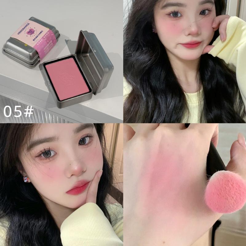 Румяна Square Iron Box, прозрачный и чистый корейский порошок Sweet Sister Yuanqi, не летающий!
