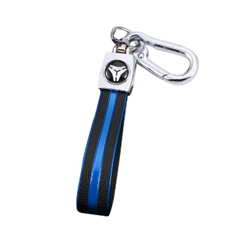 FOR Ford Focus Edge Explorer Escort Mondeo Mustang Ranger Leather TPU Car Smart Key Cover Case Shell Bag Protector Keychain