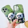 Cute Cartoon Pattern Cream Texture Casing Wavy Edge Soft Silicone Cover Phone Case for Samsung
