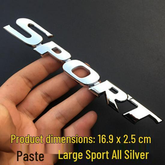 3D Металлическая Наклейка Логотип Спортивного Автомобиля для Модифицированных Автомобилей
