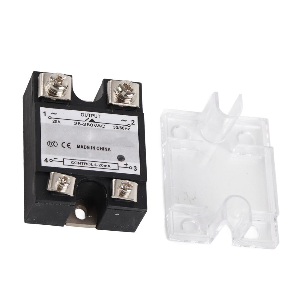 Твердотельное реле SSR Вход 4–20 мА на выход 28–250 В переменного тока Бесступенчатый регулятор напряжения