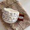 Научная керамическая кофейная кружка с ручкой Физическая химия Математические формулы Фарфоровая чашка для завтрака для молочного чая Домашний офис