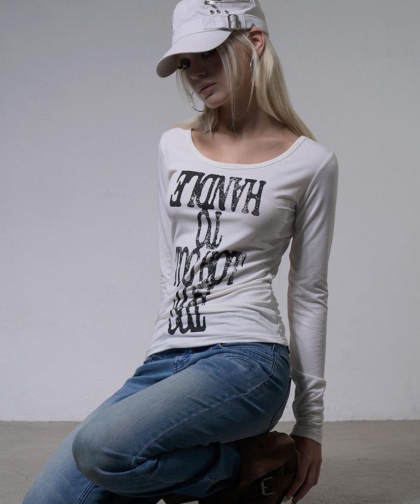 FANCY CLUB Слишком Жарко Длинный Рукав (белый) F26Zb530