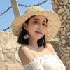 Sun Hat Girl Summer Small Fresh Beach Hat Seaside Sun Protection Sun Hat Korean Version Versatile Bohemian Cool Straw Hat