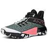 Anta Attack 2 Comfortable Versatile Performance Mid-Top Basketball Shoes Men Sneakers Black Pink 112031107-1
