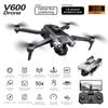 New V600 UAV Professional HD Dual Camera Obstacle Avoidance Optical Flow Fixed Height Long Battery WIFI FPV Brushless RC Quadcopter Toy Gift