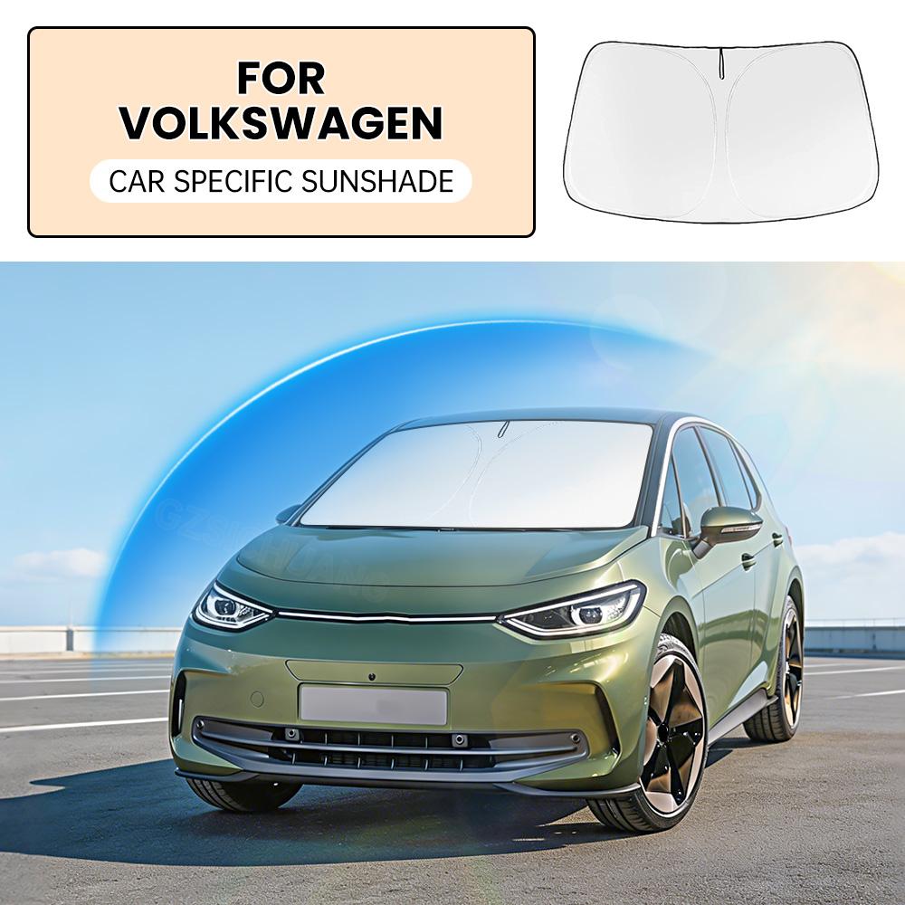 Автомобильный солнцезащитный чехол на лобовое стекло Для VW Golf Rabbit GTI R32 MK6 2009–2014 Защита от солнца на переднее стекло УФ-защита Аксессуары для интерьера