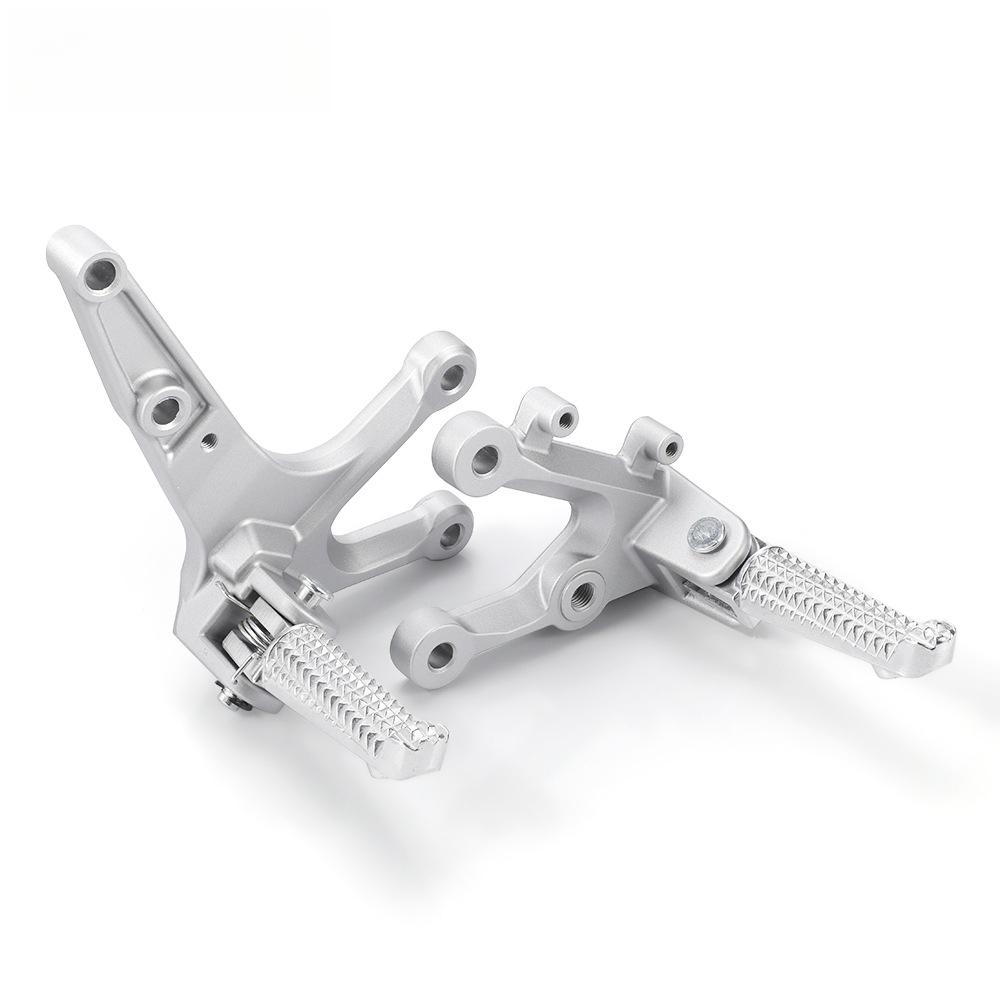 Мотоциклетная передняя педальная сборка для YAMAHA MT-03 MT-25 YZF-R3 YZF-R25 2014-2023 Левая и правая подножки Алюминиевые аксессуары