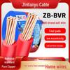 Jinlianyu ZB-BVR Гибкий многожильный провод из чистой меди, 1/1,5/2,5/4/6 кв. мм. Ядро, для Домашнего Декора